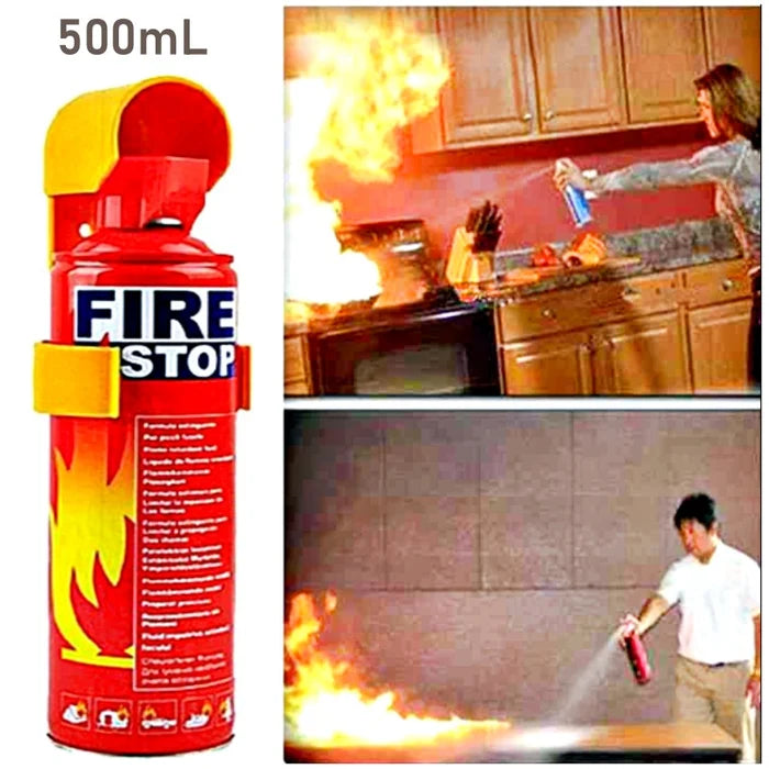 Fire Stop Spray Portable Foamy Fire Extinguisher – 500ml