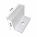 Solar End Clamp for PV Panel Mounting